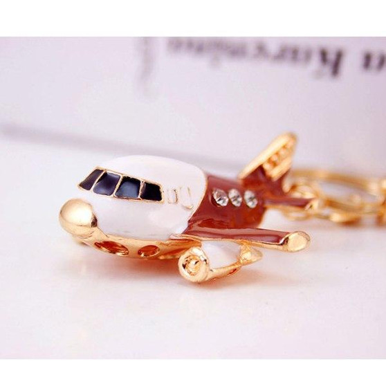 Cute Airplane Shaped Key Chains