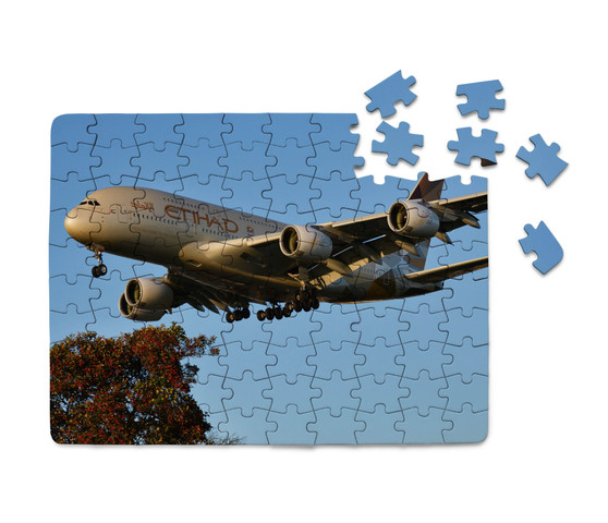 Etihad Airways A380 Printed Puzzles