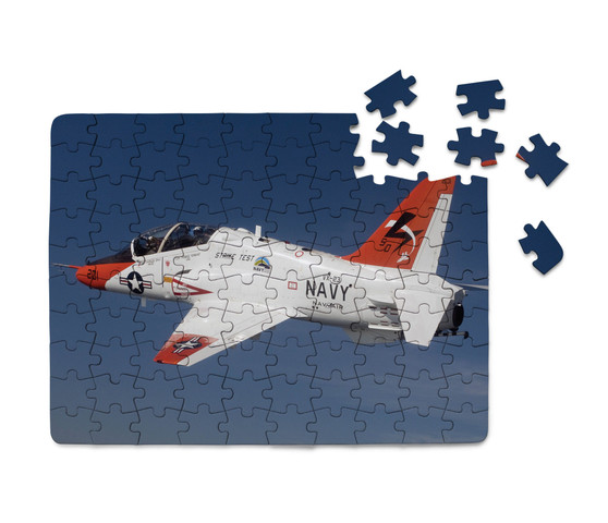 US Navy Training Jet Printed Puzzles