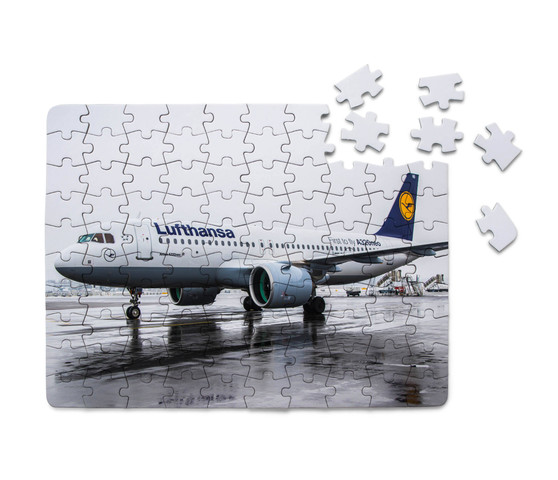 Lufthansa's A320 Neo Printed Puzzles