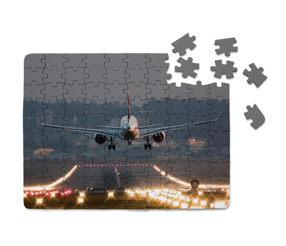 Magnificent Airplane Landing Printed Puzzles