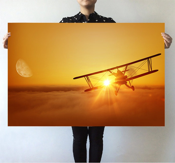 Flying is an Adventure Printed Posters