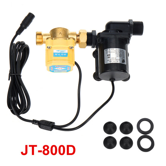 24V DC Water Pump With Water Flow Switch Solar Water Heater Booster Pump for Bathing Machine