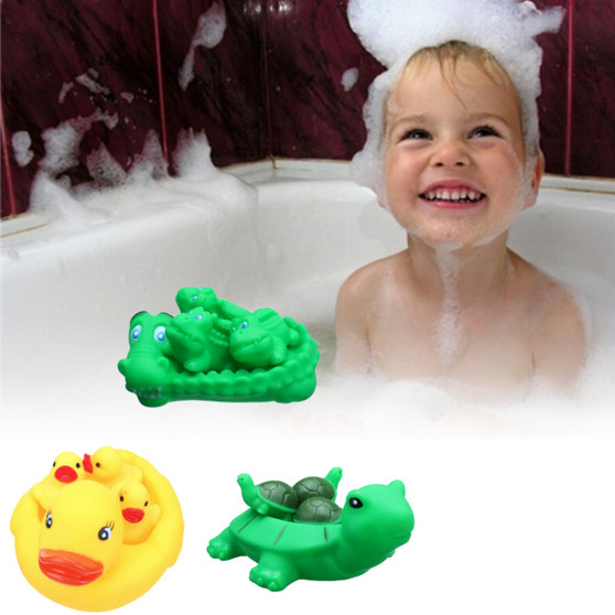 Creative Children's Bathroom Plastic Animal Bath Toys