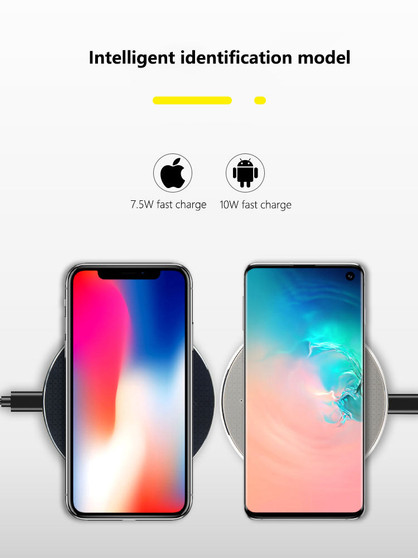 Bakeey 15W Quick Charging Wireless Charger Base Plate For iPhone XS 11 Pro Huawei P30 Pro Mi9 9Pro 5G S10+ Note 10 5G