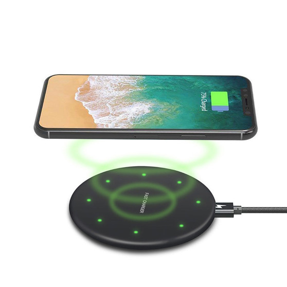 FDGAO Qi 10W Wireless Charger Fast Charging For iPhone XS 11Pro Mi10