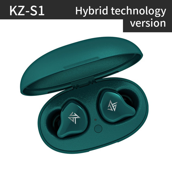 KZ S1 TWS bluetooth 5.0 Earphone HiFi Dynamic Balanced Armature Drivers Wireless Earbuds Touch Control Handsfree Headphone