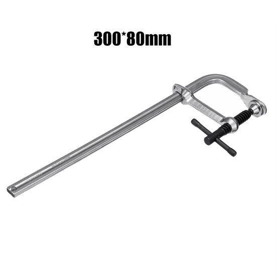 Heavy Duty F Clamp 160x80/300x80mm Welding Quick Grip F-Style Woodworking Clamp