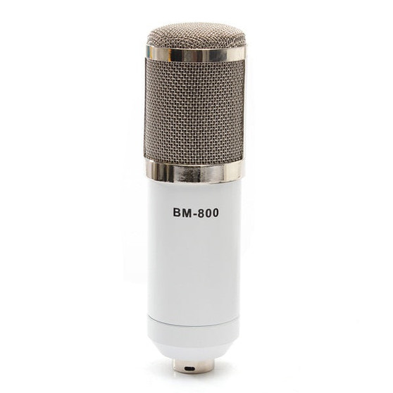 BM800 Recording Dynamic Condenser Microphone with Shock Mount