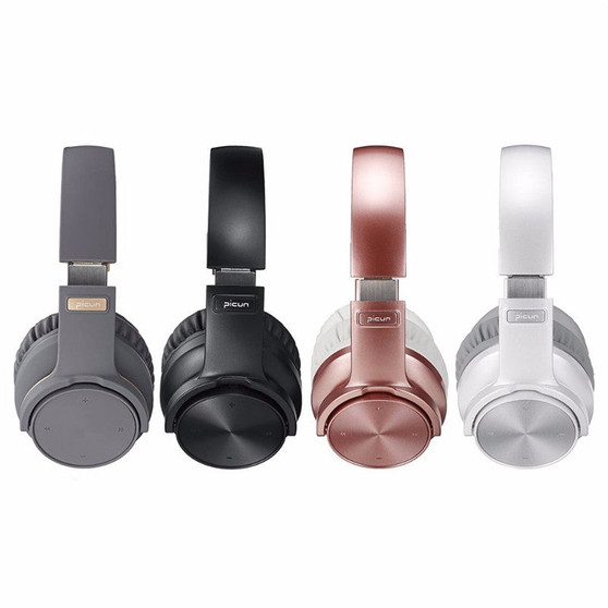 Picun B8 Hifi Headphone bluetooth 5.0 Touch Control Fast Charge Wireless Stereo Headset With Mic for Xiaomi Huawei