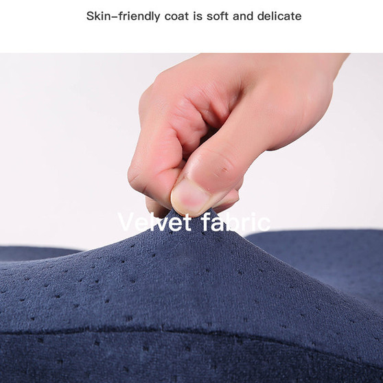 Memory Foam Seat Chair Lumbar Back Support Cushion Pillow