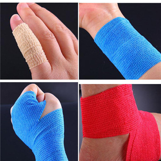 Non-woven Adhesive Elastic Supporting Finger Arm Bandage Tapes