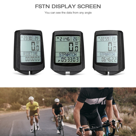 Wireless Waterproof Bicycle Bike Cycle Computer Speedometer Odometer Shockproof