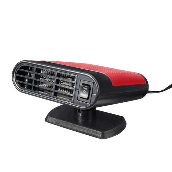 24V 150W Car Fan Heater Heating Ceramic Defroster Drier Hot Air Fits All 24V Vehicles