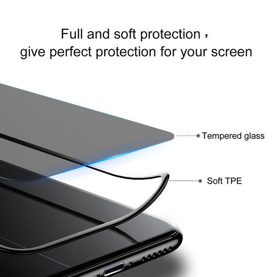 Screen Protector For iPhone X 10 Privacy Anti Peeping Tempered Glass 3D Anti-Glare Film For iPhoneX IX Toughened Glass