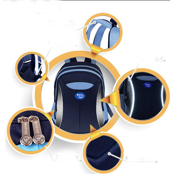 High Quality Blue School Bags for Boys- School Backpack WE793