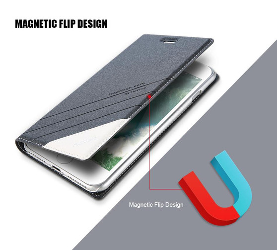 Flip Leather Case For Apple iPhone 6 6s /6 6s 7 Plus Wallet + Credit Slot Stand Cover For iPhone