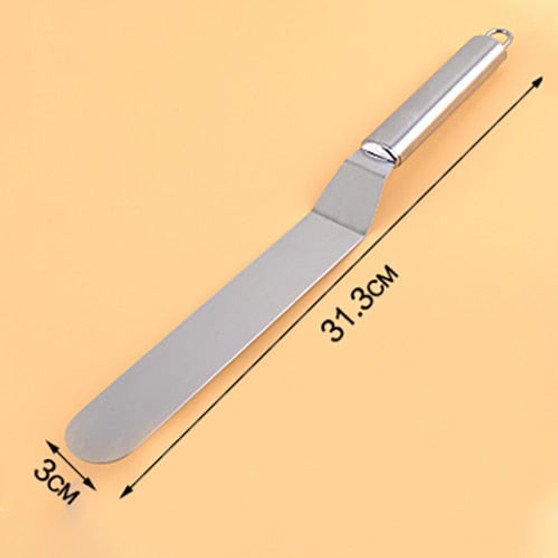 Stainless Steel DIY Cake Handle Cream Spatula Decorating Tools Baking And Pastry Cake Butter Accessories Kitchen Gadgets