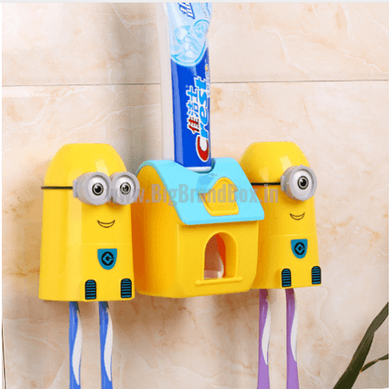 Minion Toothbrush & Toothpaste Holder