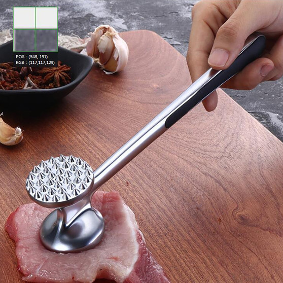 1Pcs Profession Meat Hammer Portable Loose Meat Hammer With Handle Meat Tenderizer Needle Kitchen Meat Tools