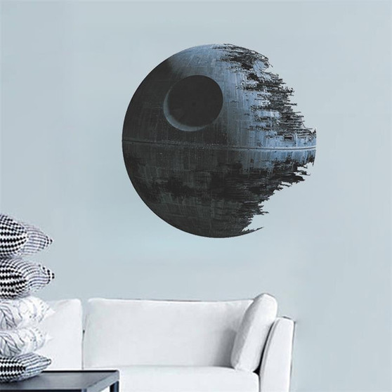 movies star wars death star vinyl art wall stickers decals home decor removable kids nursery decal sticker fans gifts