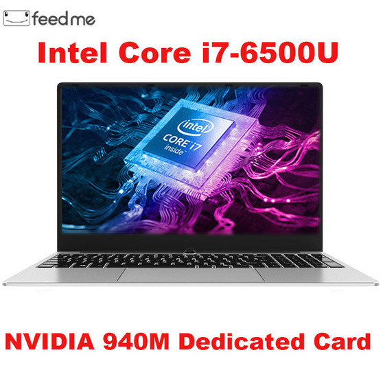 Gaming laptop 15.6inch Metal Body Intel i7 6500U 16GB RAM 2G Dedicated Video Card Windows 10 Notebook for Game Office Work