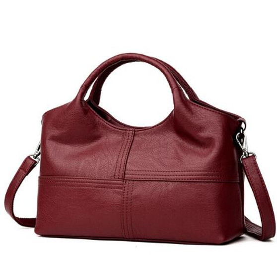 Fashion Patchwork Shoulder Bag Women Luxury Brand Designer Soft Sheepskin Leather Crossbody Bag Ladies Genuine Leather Handbags