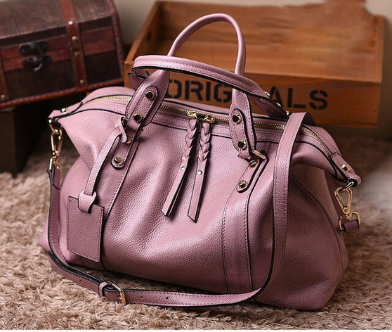 Kajie Natural Cowhide Women Handbag Genuine Leather Bags Ladies Shoulder Handbags Fashion Women Messenger Bags Casual Tote Sac