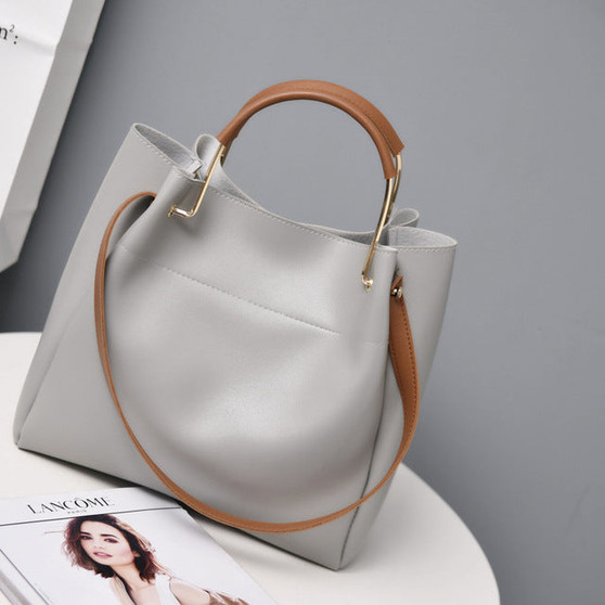 Leather Handbags Luxury Lady Hand Bags Women's  Messenger Bag Big Tote
