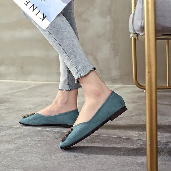 Women Flats 2020 New Spring Shoes Women Casual Multicolor All Seasons Ballet Slip On Flats Loafers Shoes Woman