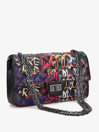 women's bags graffiti female bags Super large capacity travel luxury handbags designer bags Famous brand women tote bags 2019