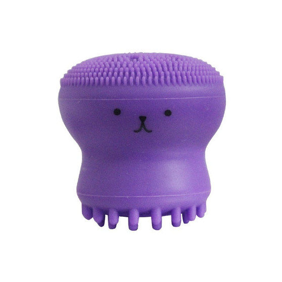 Silicone small octopus Facial Cleaning brush beauty washing brush Deep Pores Exfoliator cleansing instrument face skin care tool