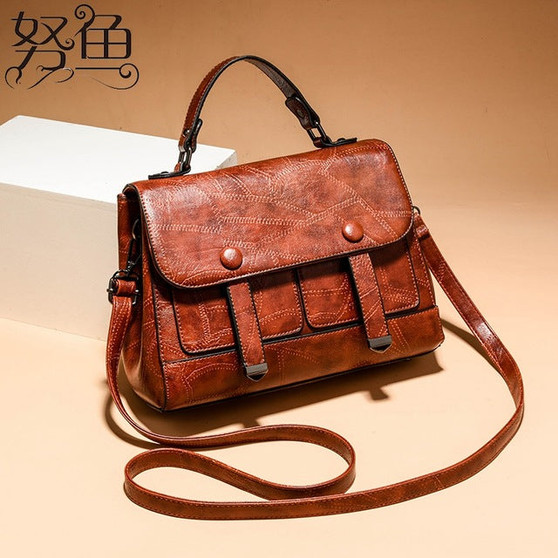 Designer Handbags High Quality Small Vintage Women Handbag Ladies PU Leather Casual Retro Messenger Shoulder Bag Bolsa Feminina