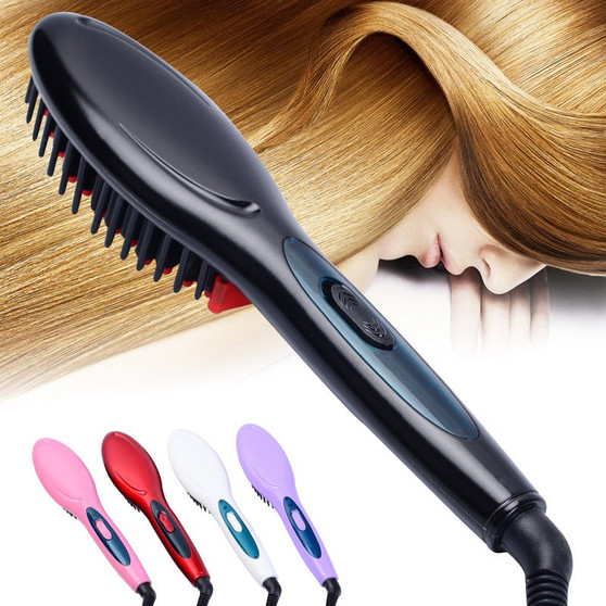 Hair Brush Fast Hair Straightener Comb hair Electric brush comb Irons Auto Straight Hair Comb brush