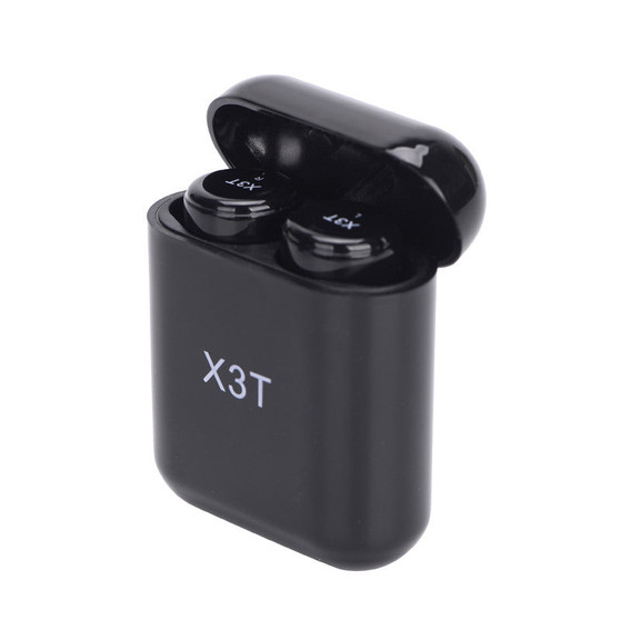 Original X3T Mini Touch Invisible Twins True Wireless Bluetooth Headset CSR 4.2 HIFI Stereo Cordless Bluetooth Earphones Mic with Charging Case Travel headphones Driving headphones  Original Box Package Original Factory Headset