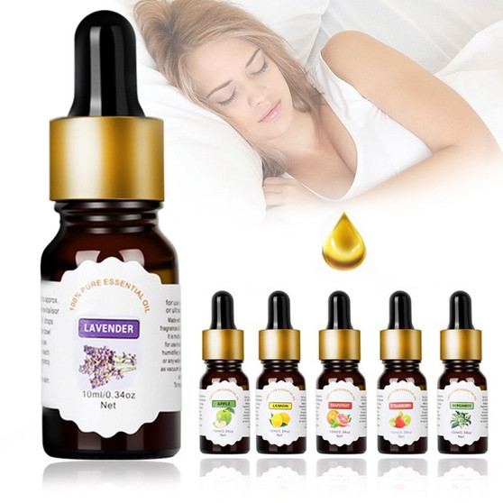 10ml Water-soluble Flower Fruit Essential Oil Relieve Stress for Aromatherapy Diffusers Organic Skin Care TSLM1