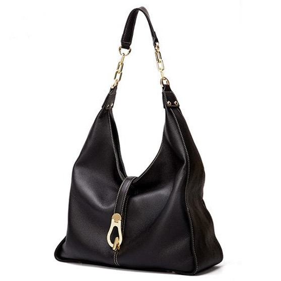 Brand Hand bag Women FULL GRAIN LEATHER Shoulder Bag Female High Quality Genuine leather Hobo Handbag Fashion Top-handle Bag