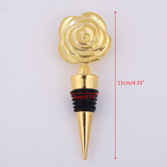 Elegant Rose Flower Wine Bottle Stopper [Truly Fit For A Princess ...And Her Beast!]