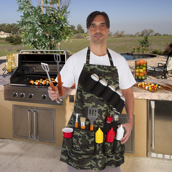 Camouflage BBQ Apron