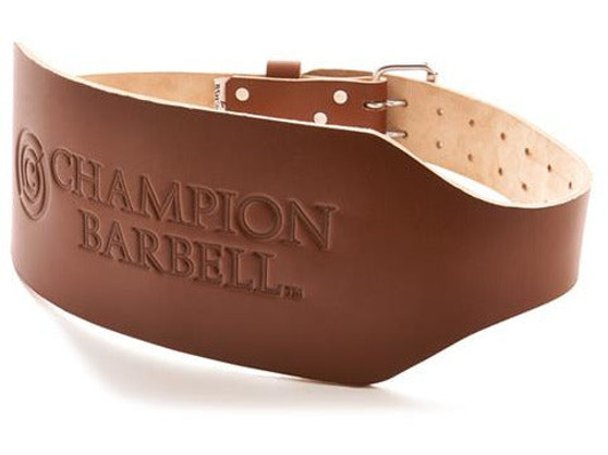 Champion Training Wt. Belt-6in Tapered