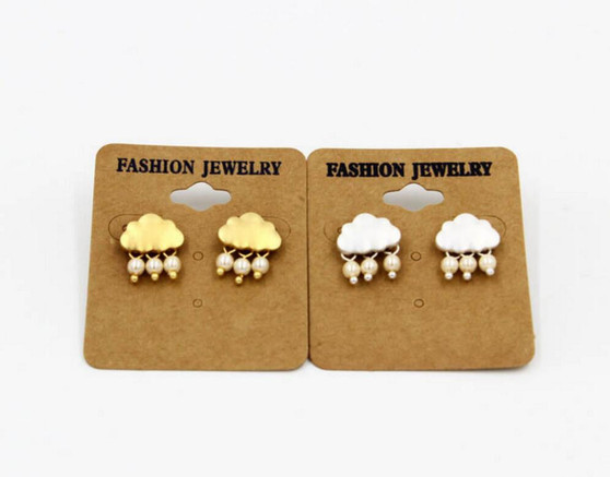 Rain Cloud Earrings