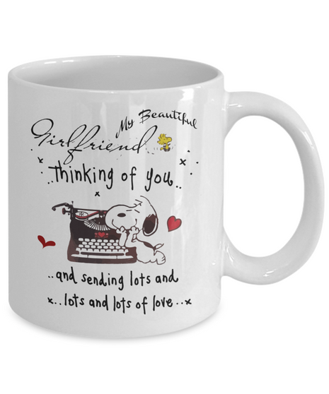 To my girlfriend: Girlfriend coffee mug, best gifts for girlfriend, birthday gifts for girlfriend, boyfriend and girlfriend coffee mug, beautiful girlfriend coffee mug, to my girlfriend coffee mug, gorgeous girlfriend coffee mug 1009