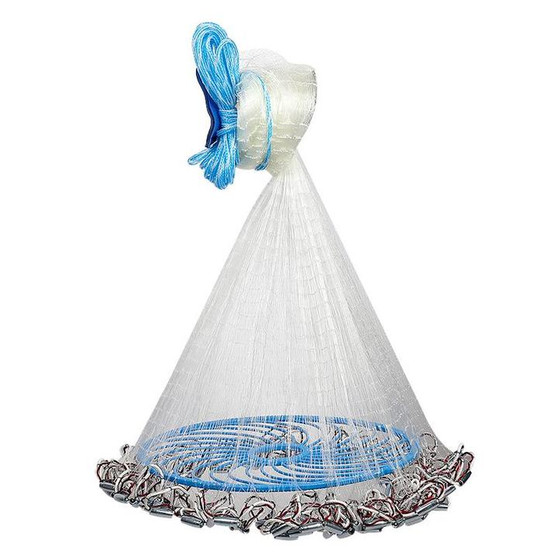 #1 Rated Fishing Cast Net!