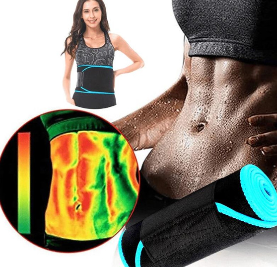 New Fitness Sweat Waist Trimmer Belt