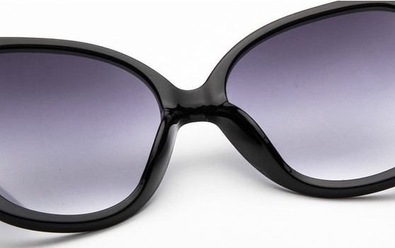 Fashion Big Frame Retro Anti-UV Women's Sunglasses