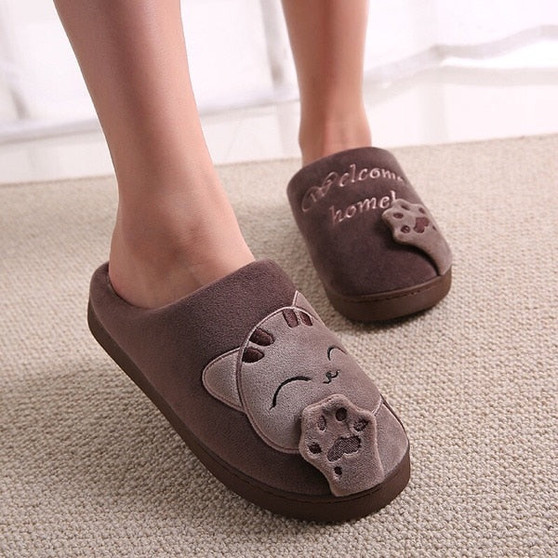 Cute Cat Slippers