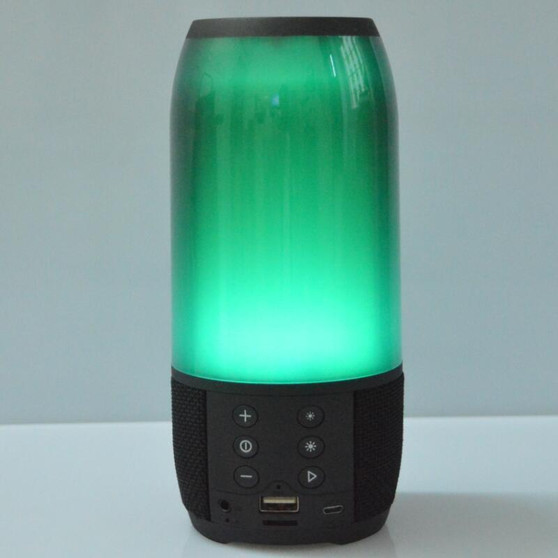 Colorful Lamp Bluetooth Speaker Outdoor Mini Portable Wireless Music Speakers