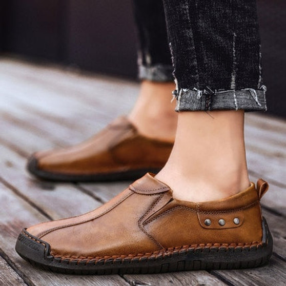 Classic Men Shoes Leather Shoes