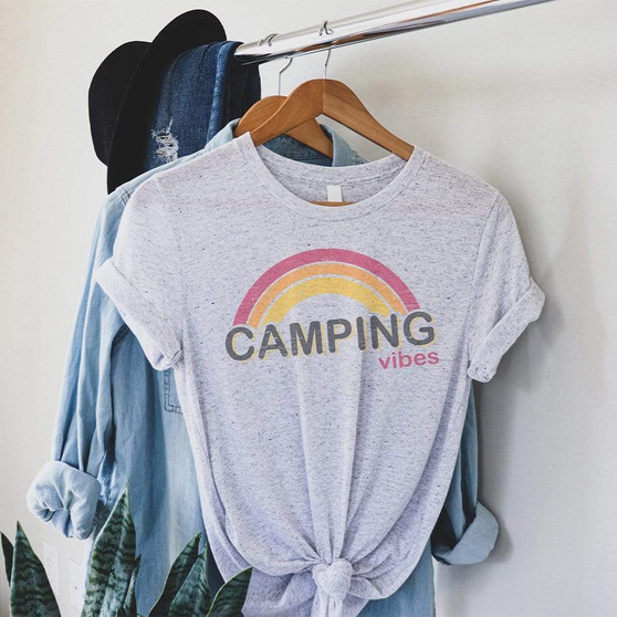 Camping Vibes Graphic T-Shirt