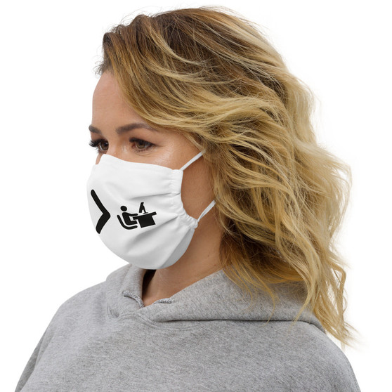 RV More > Work Less -Premium face mask